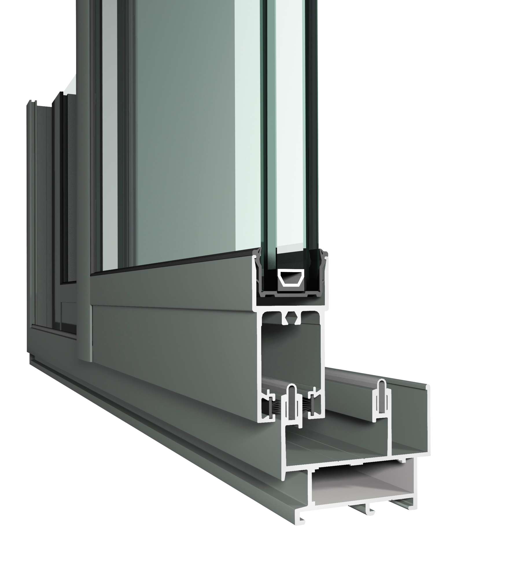 Monorail Inside Glazed